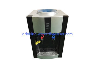 200V 50Hz heiße und kalte Countertop-Tafelwasser-Zufuhr-silberne schwarze Farbe 16T/E